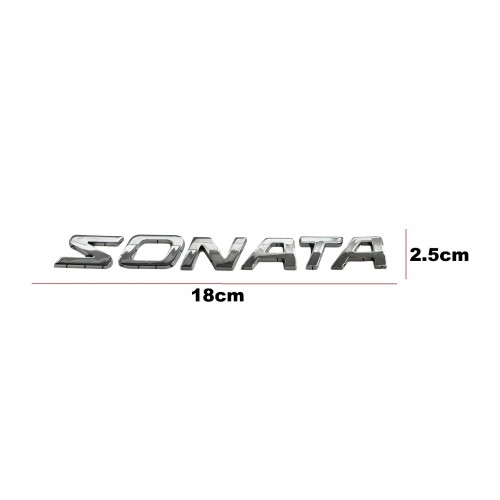 Hyundaı Yazı Sonata 06-10 Arka (Sonata Yazısı)