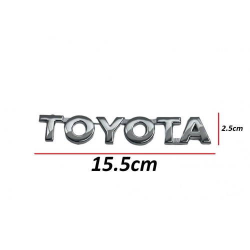 Toyota Yazı Hılux Revo 15-24 Arka (Toyota Yazısı)