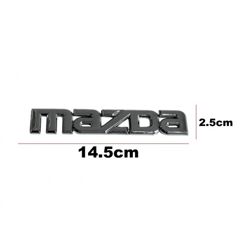 Mazda Yazı 323 92-02/626 92-02/Mazda 2 02-15/Mazda 3 02-15/Mazda 6 02-15 Arka (Mazda Yazısı)