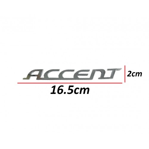 Hyundaı Yazı Accent 06-18 Arka (Accent Yazısı)