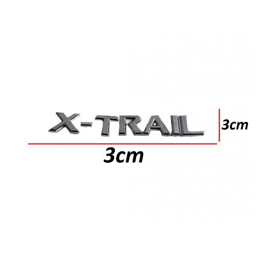 Nıssan Yazı X-trail 02-16 Arka (X-trail Yazısı)