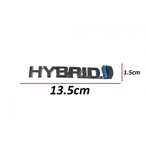 Toyota Yazı Corolla 19-24/Chr 16-24 Arka (Hybrıd Yazısı)