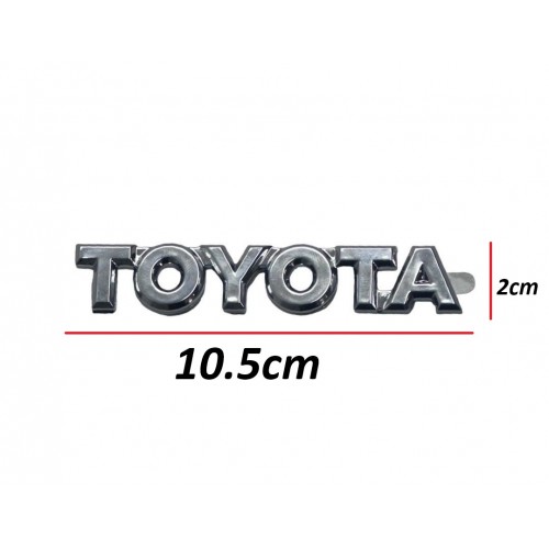 Toyota Yazı Corolla 02-06 Arka (Toyota Yazısı)