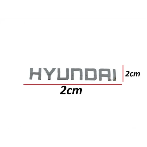 Hyundaı Yazı İ20 08-14/İ30 08-14/Elantra 08-14/İx35 08-14/Santafe 08-14/Tucson 08-14 Arka (Hyundai Yazısı)
