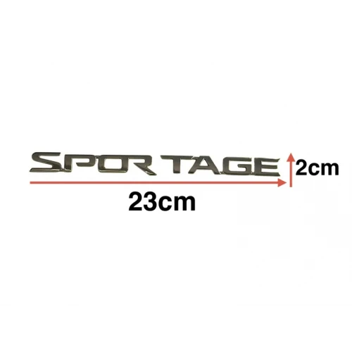 Kıa Yazı Sportage 03-16 Arka (Sportage Yazısı)