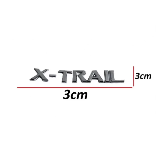 Nıssan Yazı X-trail 02-16 Arka (X-trail Yazısı)