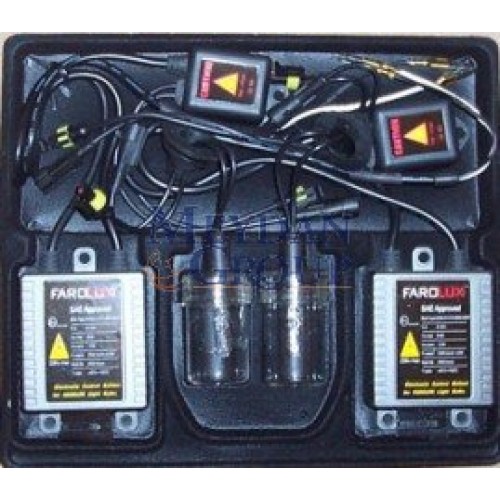 UNIVERSAL UNIVERSAL-; HID-H1 XENON AMPUL SETİ 12V 6000KW (ZENON SET) (FAROLUX)