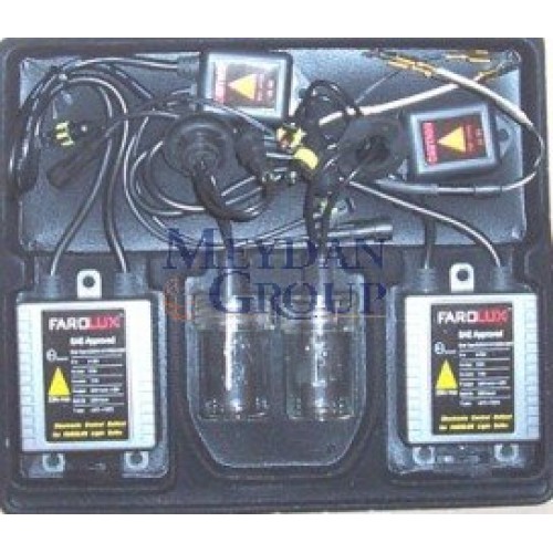 UNIVERSAL UNIVERSAL-; HID-H7 XENON AMPUL SETİ 12V 6000KW (ZENON SET) (FAROLUX)