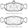 DAEWOO LANOS- SD/HB- 97/00; ÖN FREN BALATASI (KABLOSUZ)(DİSK(140,2X58,5X16,5/14;0,2X48X16,5)(BRAMAX)