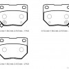 SUBARU IMPREZA- 99/03; ARKA FREN BALATASI (DİSK) (73,2X50,3X15,5)(DAIWA)