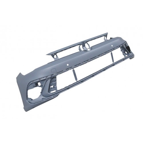 VOLKSWAGEN POLO- 8- 21/25; ÖN TAMPON ASTARLI GRİ/BRAKETLİ/2 SENSÖR DELİKLİ (TYG)