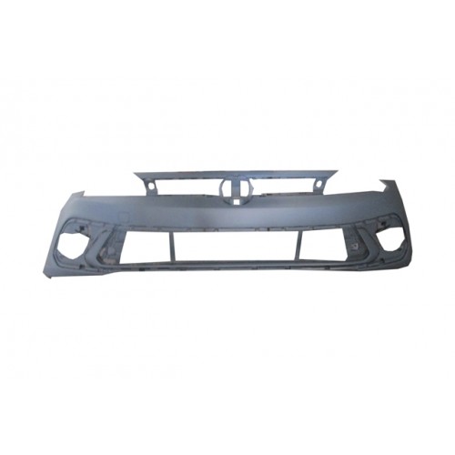 VOLKSWAGEN POLO- 8- 21/25; ÖN TAMPON ASTARLI GRİ/BRAKETLİ/SENSÖR DELİKSİZ (TYG)