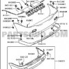 MITSUBISHI LANCER- 04/08; ARKA TAMPON BRAKETİ SAĞ (TW)