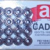 MITSUBISHI CARISMA- 97/00; SUPAP LASTİĞİ SET 16 ADET (EV2004)(4G92) 1.6CC (CADA) MITSUBISHI CARISMA- 97/00; SUPAP LASTİĞİ SET 16 ADET (EV2004)(4G92) 1.6CC (CADA)