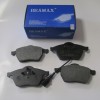 AUDI A3- 97/03; ÖN FREN BALATASI 1,8T/1,9TDI (1KABLOLU)(DİSK)(156,4X73,8X19,5)(BRAMAX)