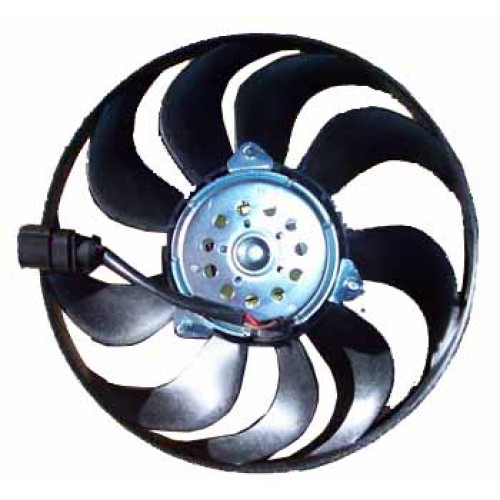 AUDI A3- 05/08; RADYATÖR FANI MOTORLU TEK FİŞLİ (9 KANAT) (KLİMALI TİP) AUDI A3- 05/08; RADYATÖR FANI MOTORLU TEK FİŞLİ (9 KANAT) (KLİMALI TİP)