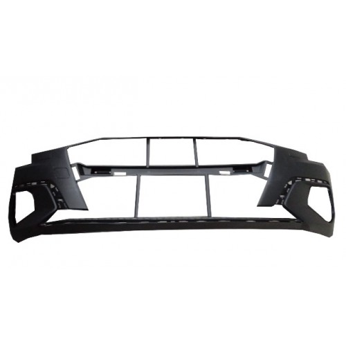 AUDI A3- SD/SB- 21/25; ÖN TAMPON ASTARLI SİYAH FAR YIKAMA KAPAKLI/SENSÖR DELİKSİZ (ADVANCED) (TYG)