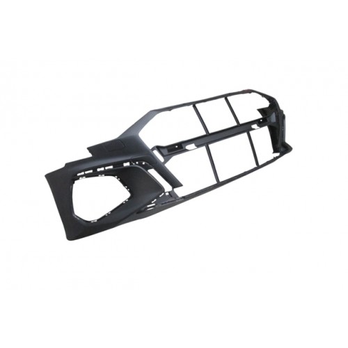 AUDI A3- SD/SB- 21/25; ÖN TAMPON ASTARLI SİYAH FAR YIKAMA KAPAKLI/SENSÖR DELİKSİZ (S LINE)(TYG)