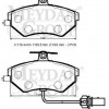 AUDI A4- 95/99; ÖN FREN BALATASI 1,6/1,8/1,9TDI/2,4/2,8 (2 KABLOLU)(DİSK)(119,4X69,5X19)(BRAMAX)