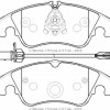 AUDI A4- 13/15; ÖN FREN BALATASI 1,8/1,8TSFI/2,0TDI(1KABLOLU)DİSK)188X73.5X17.7/18;8X73X17.7)BRAMAX)