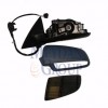 AUDI A6- 05/09; KAPI AYNASI SOL ELEKTRİKLİ/ISITMALI/GRİ KAPAKLI 5FİŞLİ (TW)