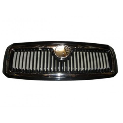 SKODA FABIA- 05/07; ÖN PANJUR SİYAH (NİKELAJ ÇERÇEVELİ) (TW-Y)
