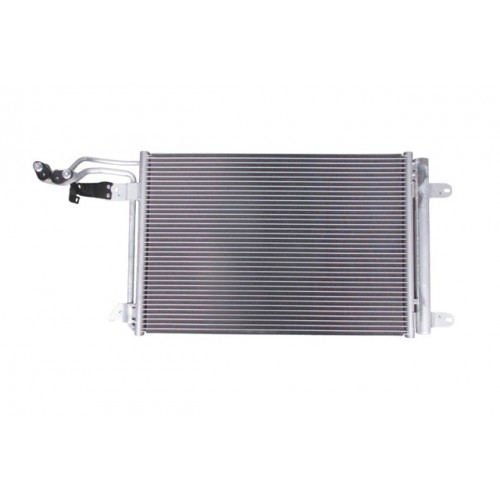(YENİ ÜRÜN!!!)SKODA OCTAVIA- 10/12; KLİMA RADYATÖRÜ 1.4/1.6/1.9 (BRAZING) (580X401X16) ALÜMİNYUM (ORİS)