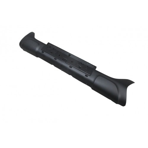 RENAULT KADJAR- 15/18; ÖN TAMPON ALT KORUMA PLASTİĞİ SİYAH (PLAKALIK BÖLÜMÜ)(TW)