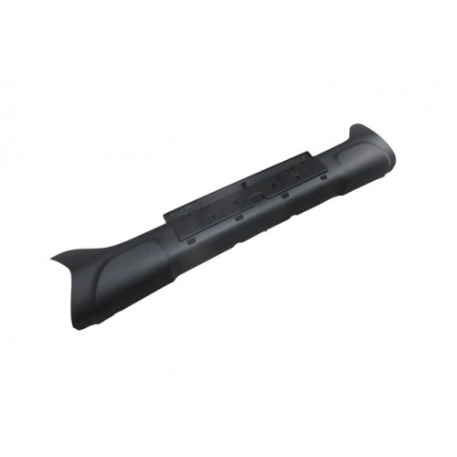 RENAULT KADJAR- 15/18; ÖN TAMPON ALT KORUMA PLASTİĞİ SİYAH (PLAKALIK BÖLÜMÜ)(TW)