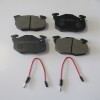 RENAULT CLIO- 1- HB- 91/98; ÖN FREN BALATASI (2 KABLOLU)(DISK)(105X54,1X18) (BRAMAX)