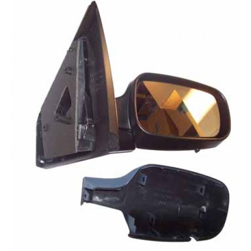 RENAULT CLIO- 3- HB- 06/09; KAPI AYNASI SOL ELEKTRIKLI ISITMALI/GRI KAPAKLI 5FISLI (TW)