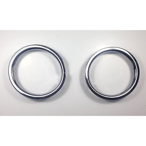 RENAULT SYMBOL- 13/16; SİS LAMBA ÇERÇEVESİ NİKELAJLI SAĞ/SOL (SET 2 PARÇA)