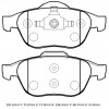 RENAULT SCENIC- 2- 07/09; ÖN FREN BALATASI (KABLOSUZ)(DİSK) (155,3X71X17/156,3X68,7X17) (FMK)