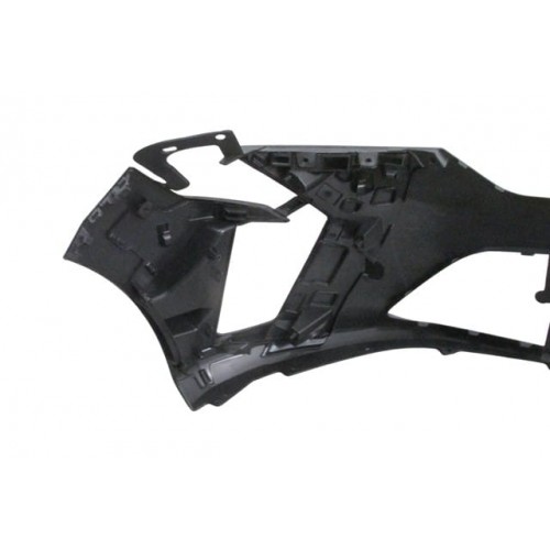 RENAULT CLIO- 5- HB- 23/25; ÖN TAMPON SİYAH (BRAKETLİ) (EVOLUTİON/EQUİLİBRE)