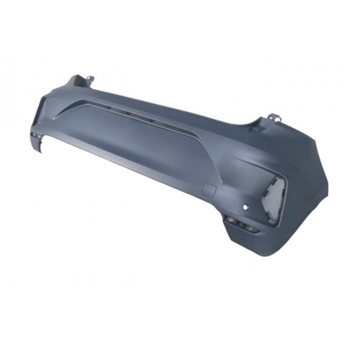 RENAULT CLIO- 5- HB- 23/25; ARKA TAMPON GRİ SENSÖR DELİKLİ (ÇEKİ DEMİR KAPAKLI)