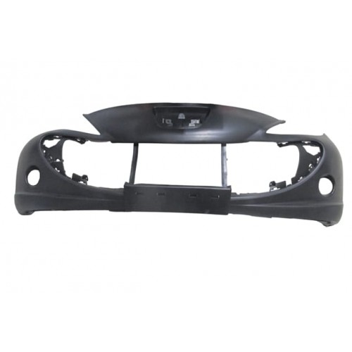 PEUGEOT 206 PLUS- HB- 10/13; ÖN TAMPON SİYAH (SİS DELİKLİ) (TW)