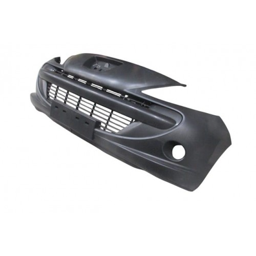 PEUGEOT 206 PLUS- HB- 10/13; ÖN TAMPON PANJURLU KOMPLE/KARLIKLI/PLAKALIKLI/BRAKETLİ/SİS DELİKLİ (TW)