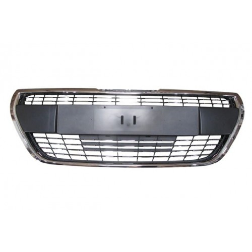 PEUGEOT 208- 16/20; ÖN PANJUR SİYAH (NİKELAJ ÇERÇEVELİ) PETEKLERİ NİKELAJLI (TW)