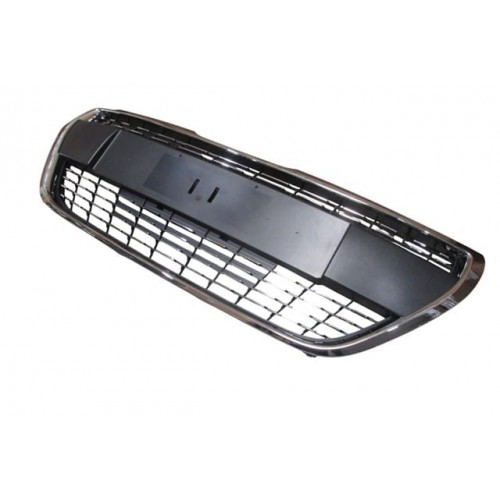 PEUGEOT 208- 16/20; ÖN PANJUR SİYAH (NİKELAJ ÇERÇEVELİ) PETEKLERİ NİKELAJLI (TW)