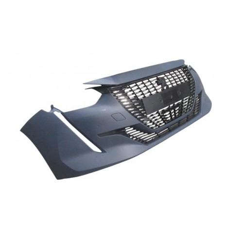 PEUGEOT 208- 20/23; ÖN TAMPON ASTARLI PANJURLU KOMPLE/ÇEKİ KAPAKLI/BRAKETLİ (TW)