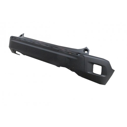PEUGEOT 2008- 24/25; ARKA TAMPON SİYAH SENSÖR DELİKLİ (ÇEKİ DEMİRİ KAPAKLI)(TYG)