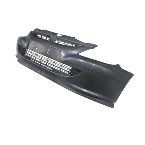 PEUGEOT 307- 01/05; ÖN TAMPON SİYAH/PANJURLU KOMPLE/ BANDLI/KARLIKLI/ÇEKİ KAPAKLI (TW)