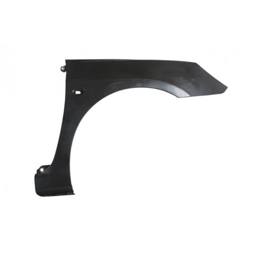 PEUGEOT 307- 01/05; ÖN ÇAMURLUK DELİKLİ SAĞ SİYAH PLASTİK (TW)