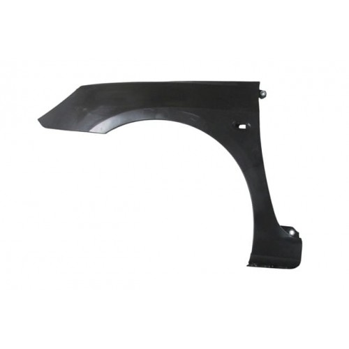PEUGEOT 307- 01/05; ÖN ÇAMURLUK DELİKLİ SOL SİYAH PLASTİK (TW)