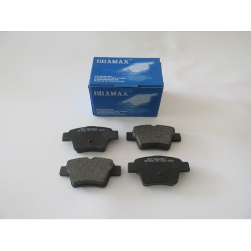 PEUGEOT 307- 06/08; ARKA FREN BALATASI (KABLOSUZ)(DISK) (94.5x46.77x16.9)(BRAMAX)