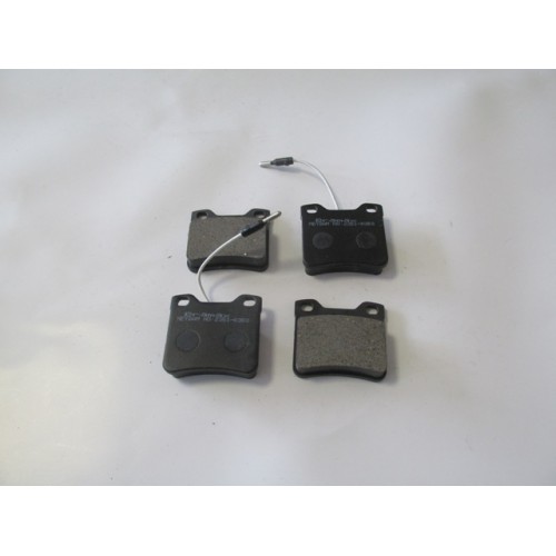 PEUGEOT 406- 95/04; ARKA FREN BALATASI (2 KABLOLU) (DISK)(63.2x57.2x17)(BRAMAX)