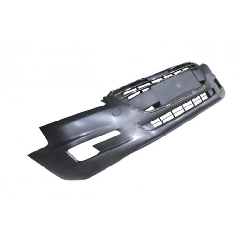 PEUGEOT 508- 11/14; ÖN TAMPON SİYAH PANJURLU KOMPLE/ÇEKİ KAPAKLI/BRAKETLİ (TW)