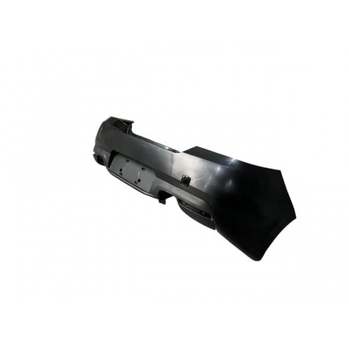 PEUGEOT 508- 14/17; ARKA TAMPON SİYAH KARLIKLI KOMPLE (ÇİFT EKSOZ DELİKLİ) (TW)