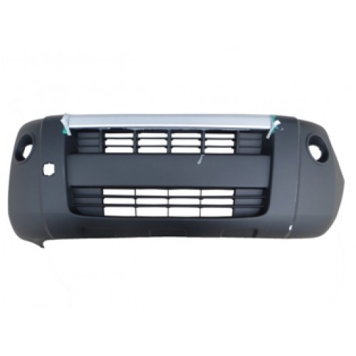 PEUGEOT BIPPER- 08/12; ÖN TAMPON SIS DELIGI YUKARIDA GRI/SIYAH (TÜV) (EUROBUMP)