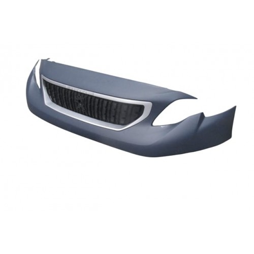 PEUGEOT EXPERT- 17/23; ÖN ÜST TAMPON ASTARLI PANJURLU KOMPLE/GÜMÜŞ GRİ ÇITALI (TW)